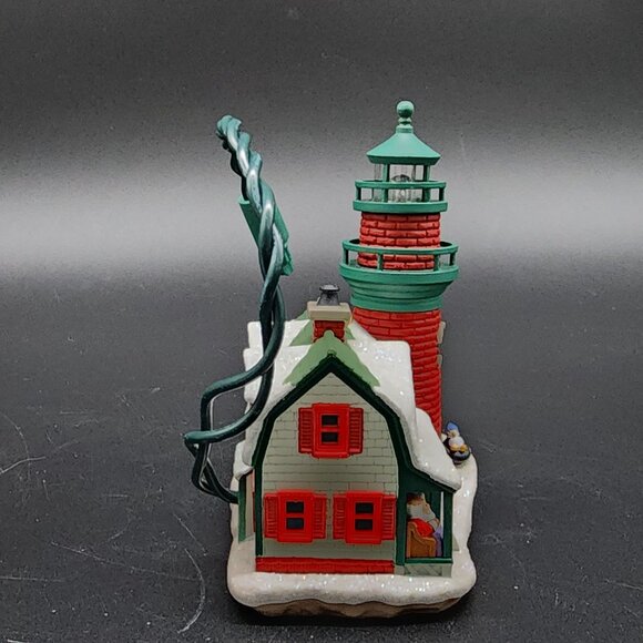 Hallmark Keepsake Lighthouse Greetings Ornament 2008 Magic Series - Picture 5 of 8